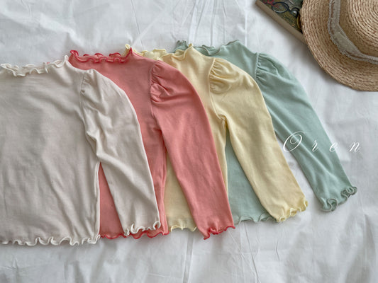 韓國童裝 26春 |  OR58 Romi Soft Span Shirt (85~120cm)