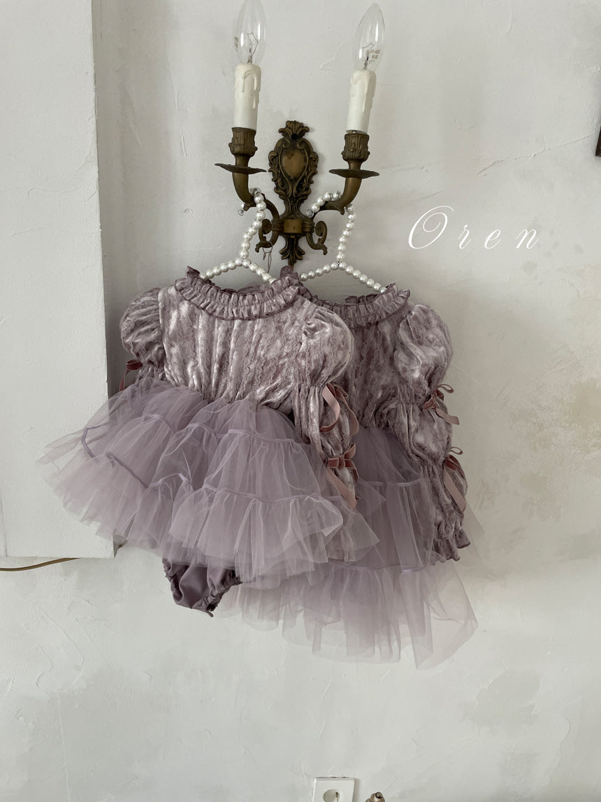 現貨▷  韓國童裝 25秋冬 | OR25460 Bellows Sha Cancan Suit