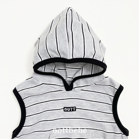 韓國童裝 | OT253567 Hooded Baby Suit