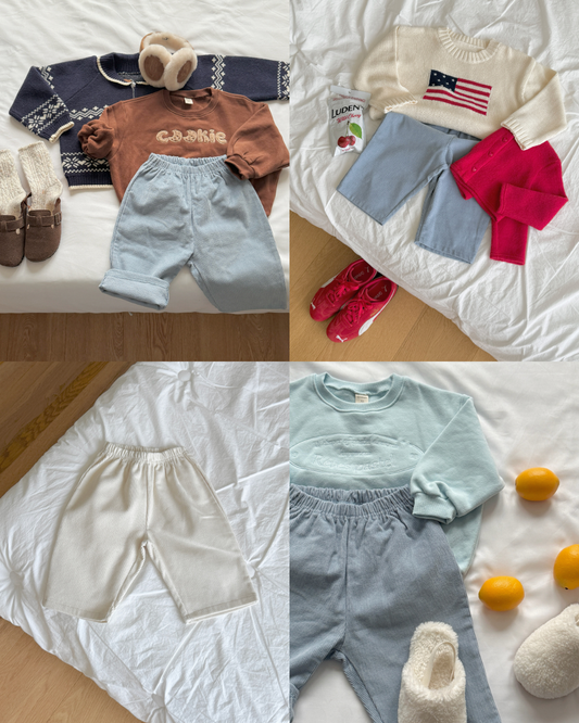 韓國童裝 25秋冬 | NB25428 Pants