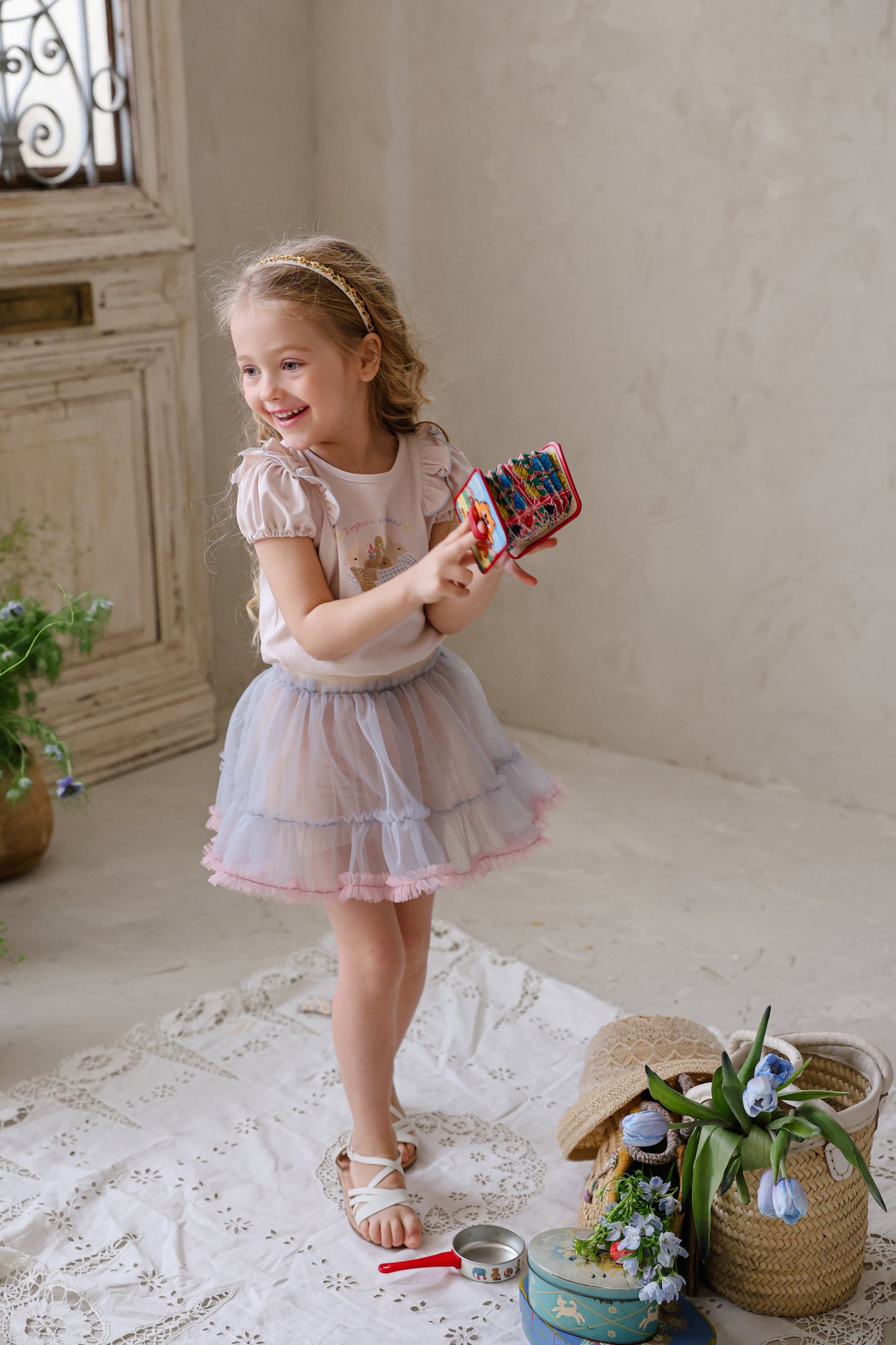 韓國童裝 26夏| FU05 Sylvia Skirt Leggings 希薇亞裙搭內搭褲 (90-140cm)