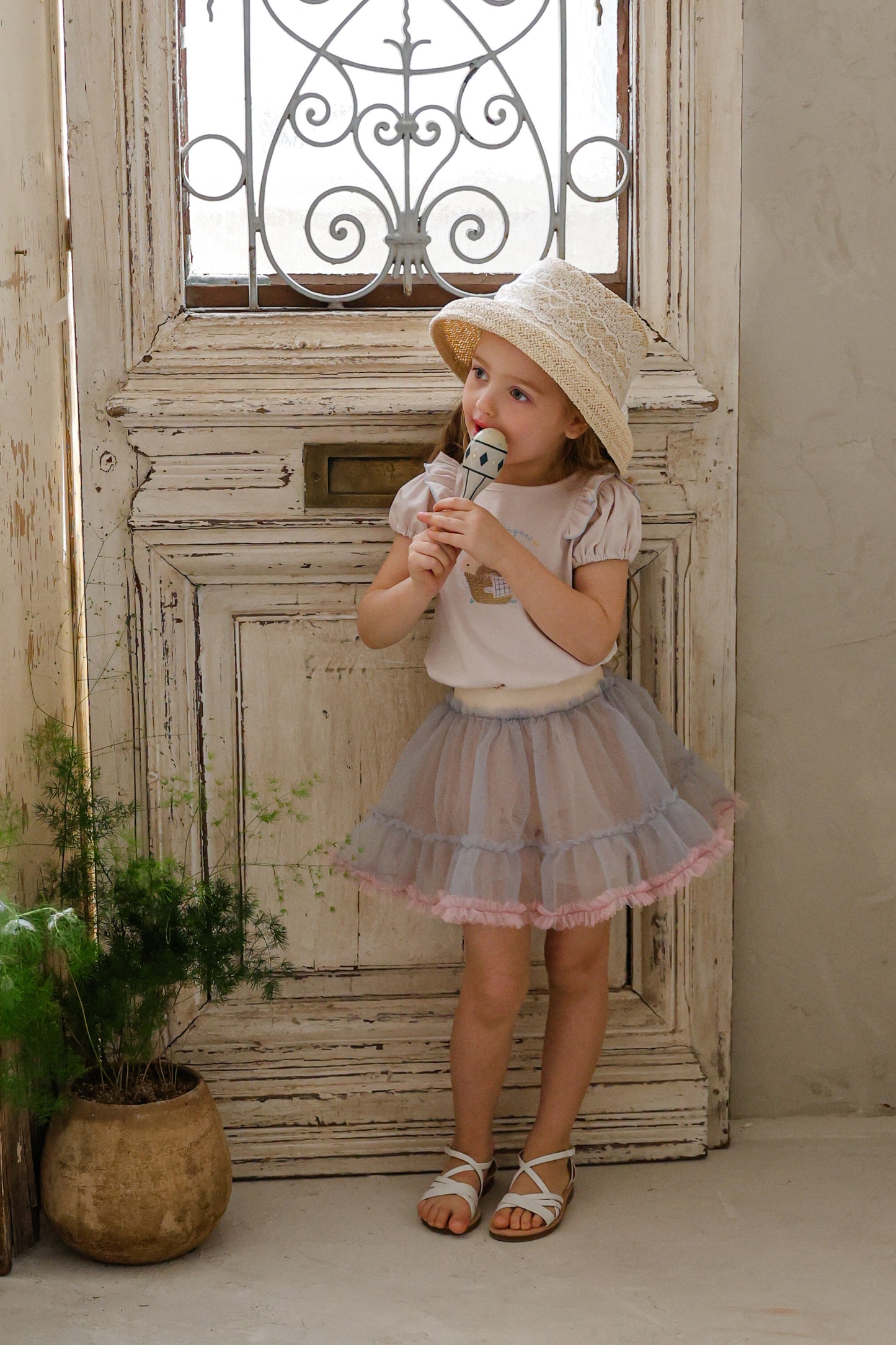 韓國童裝 26夏| FU05 Sylvia Skirt Leggings 希薇亞裙搭內搭褲 (90-140cm)