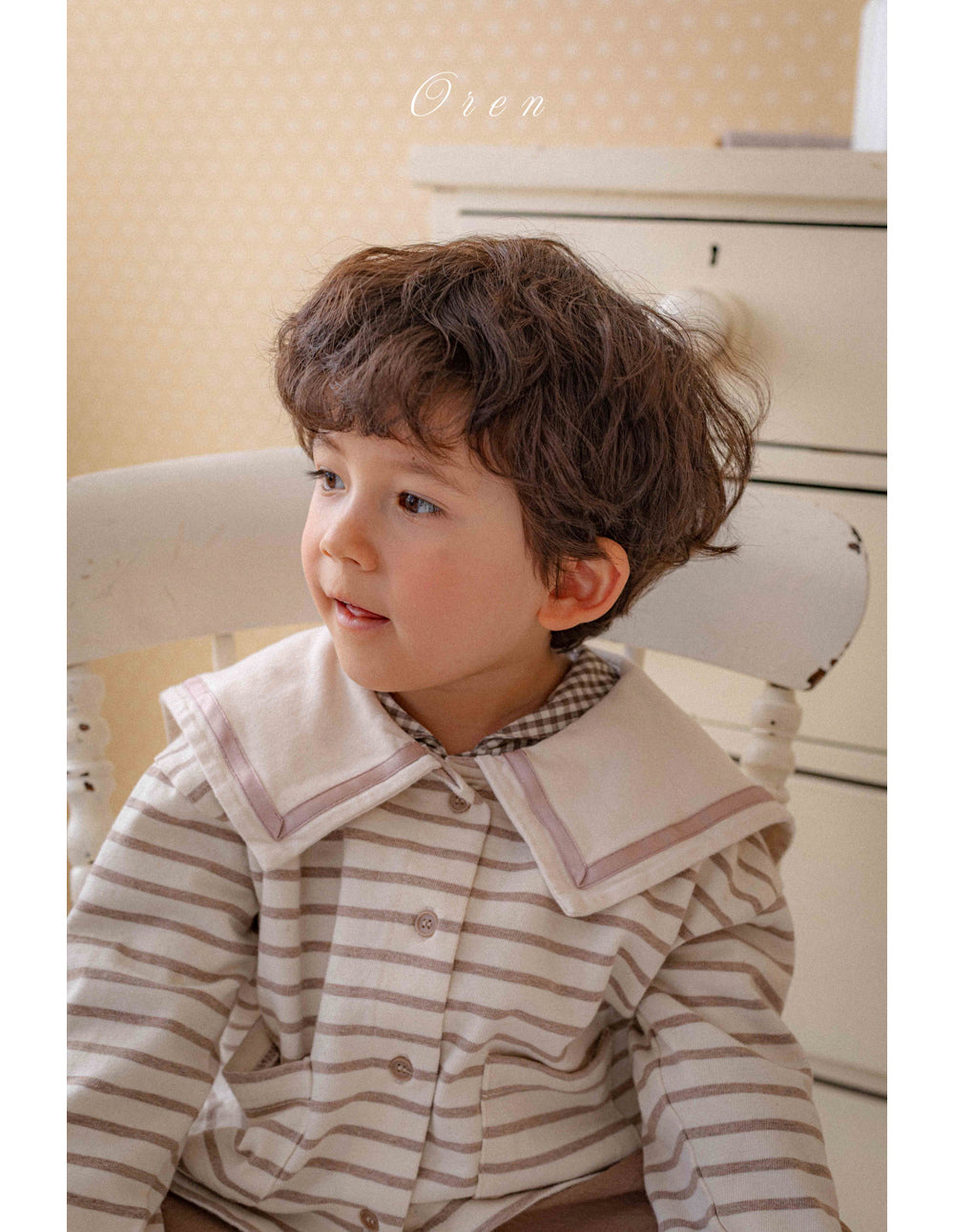 韓國童裝 26春 |  OR65 Jamie Marin ST Cardigan (75~100cm)