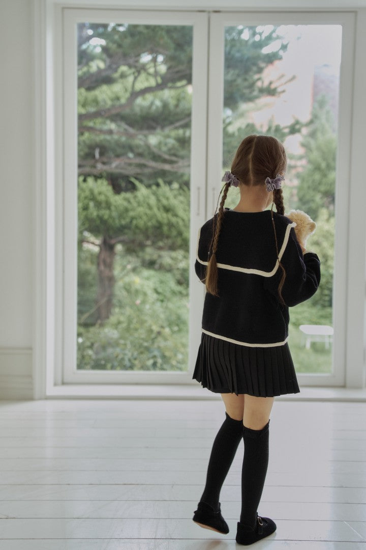 韓國童裝 26秋| MN08 Ribbon Pleated Skirt 短裙 (90-140)