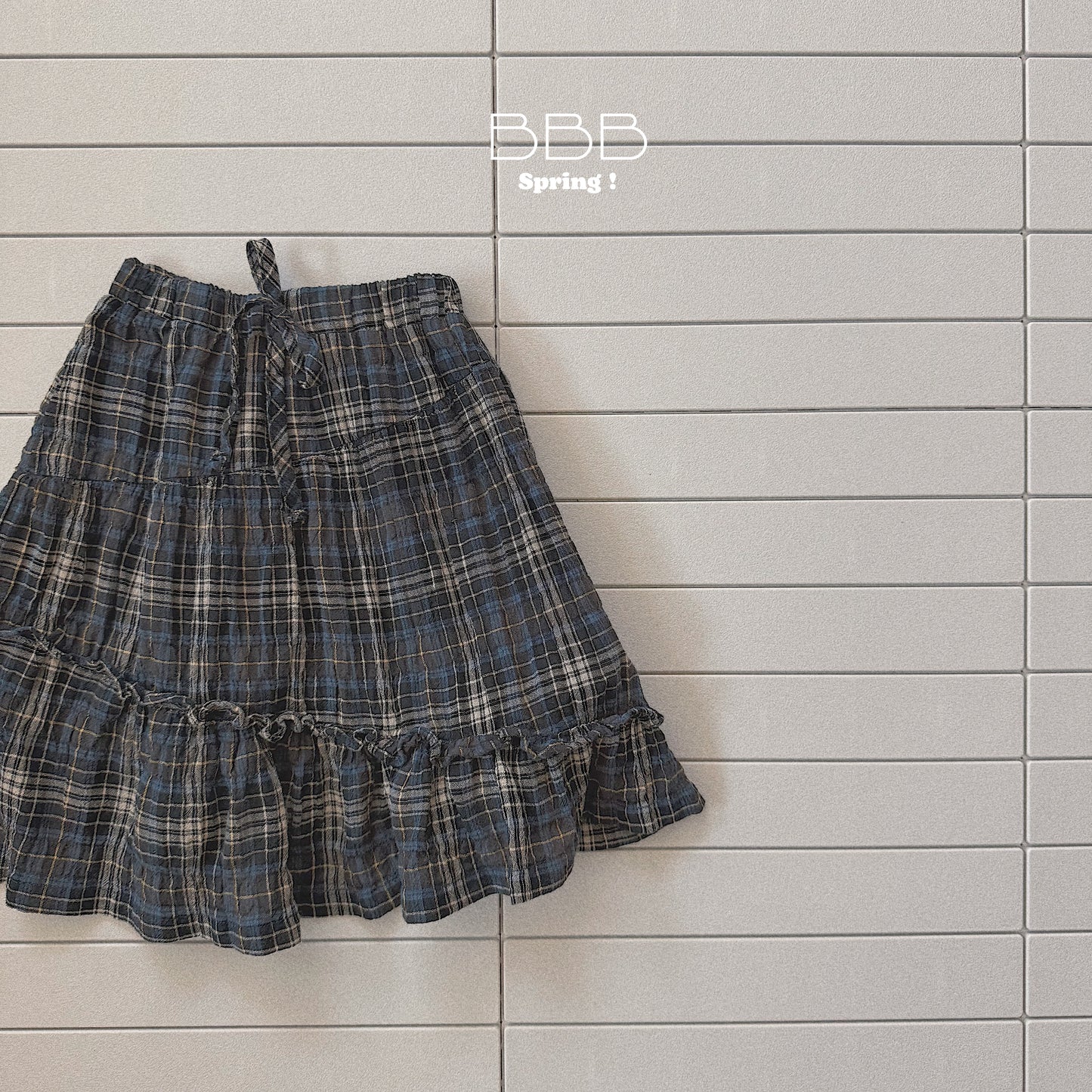 韓國童裝 26春 | BB30 Bebe Dot Dot Skirt (70-110cm)