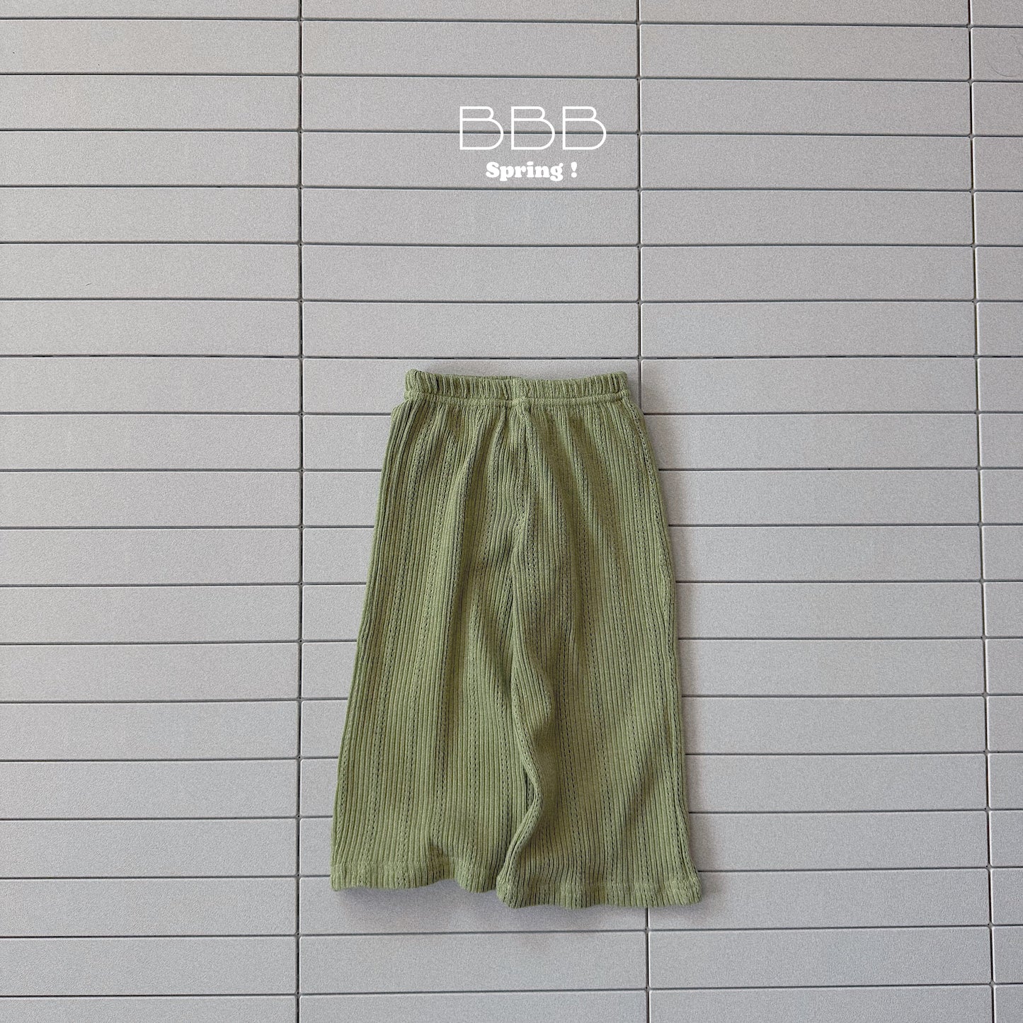 韓國童裝 26春 | BB34 Bebe Knit PT (70-110cm)