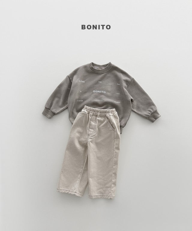 韓國童裝 26秋| BT37 Pigment Sweatshirt 衛衣 (80-140)