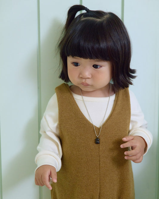 韓國童裝 26秋| OT53 Scone Knit Overalls 褲子