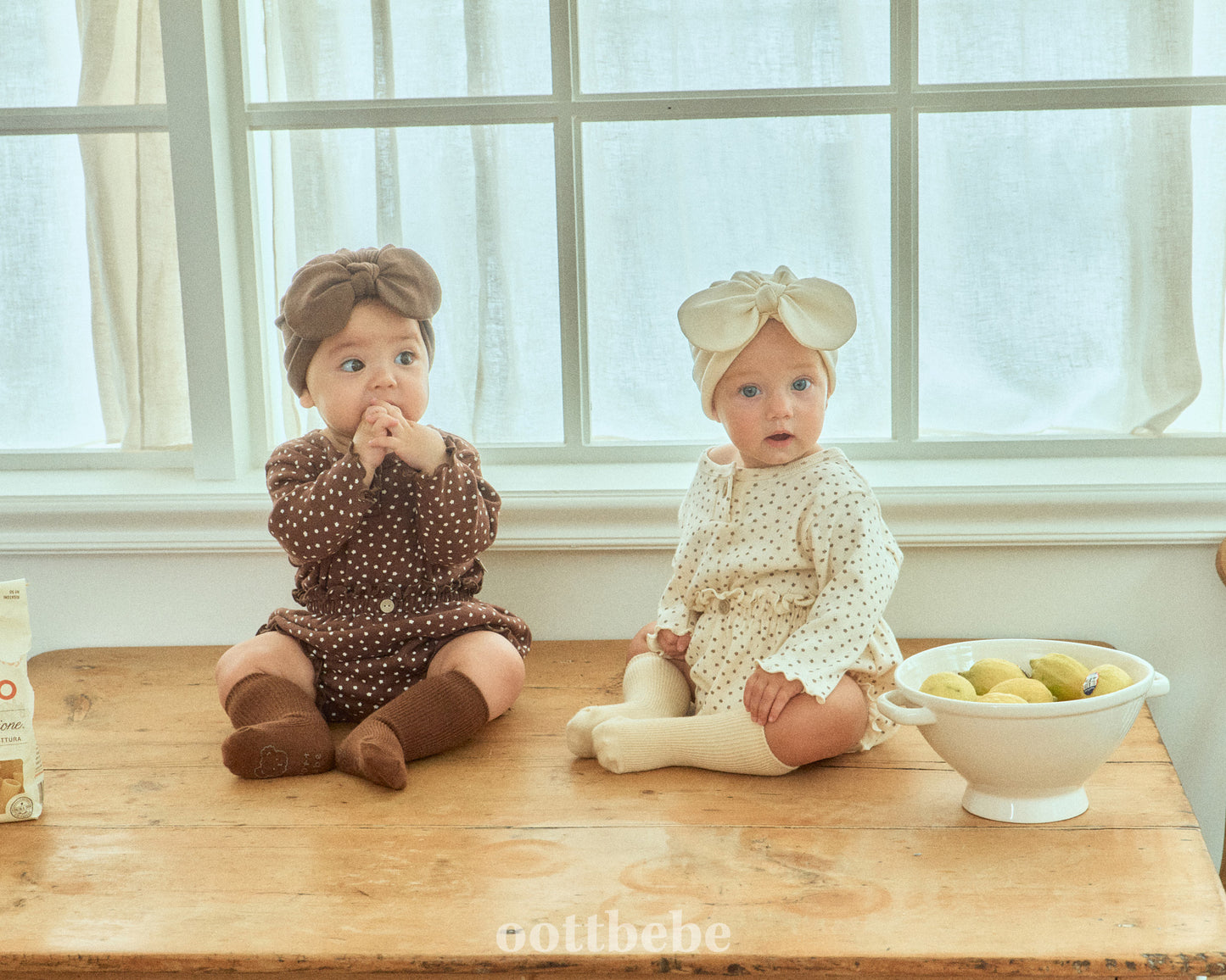 韓國童裝 | OT25354 Baby Top and Bottom Set