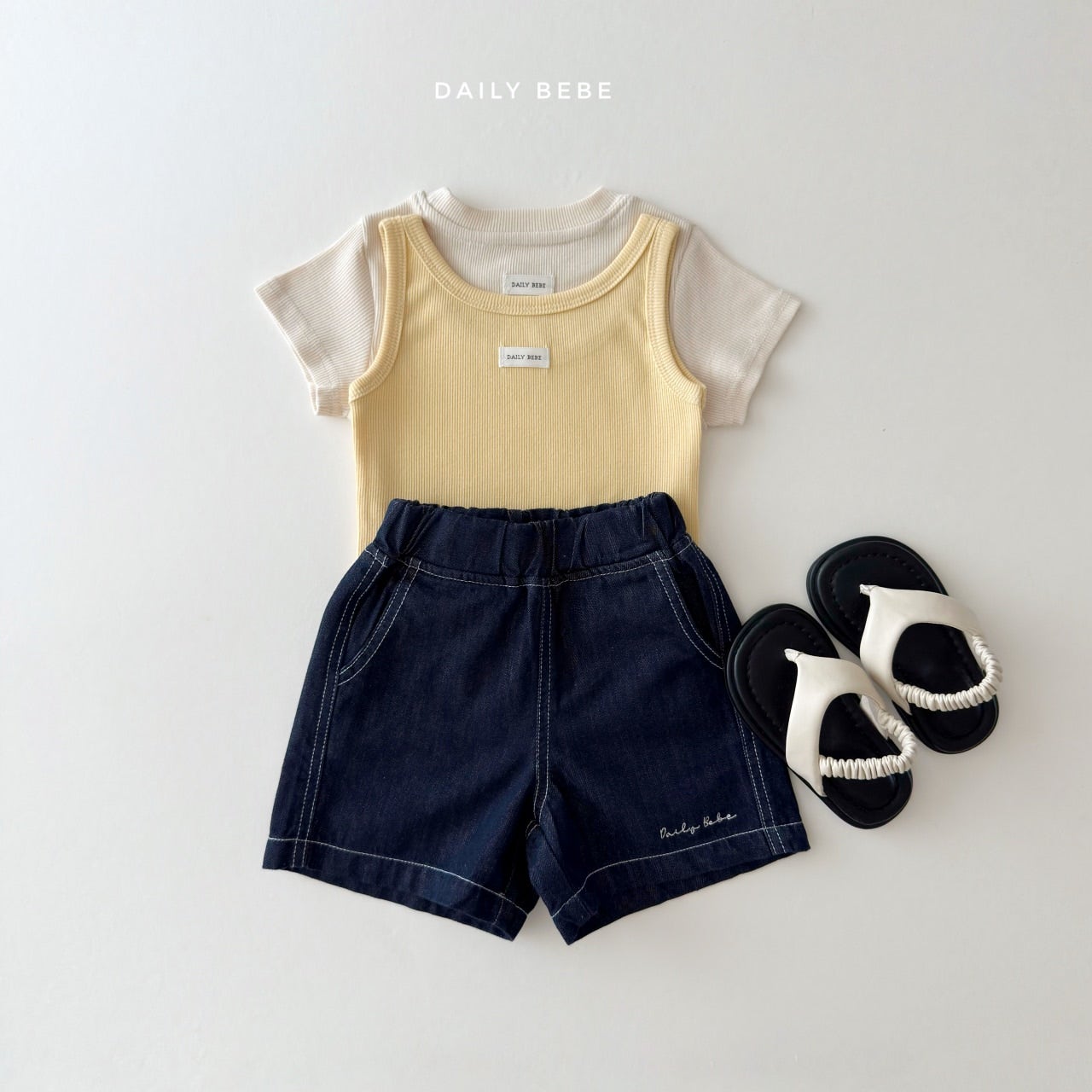 韓國童裝 26夏| DD35 Daily Denim Shorts (75-140cm)