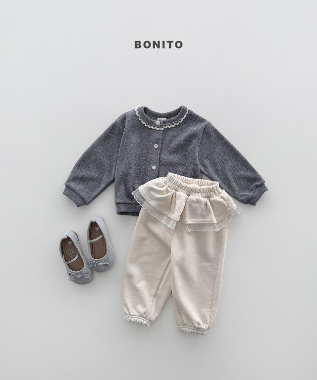 韓國童裝 26秋| BT52 Frill Jogger Pants 長褲 (80-140)