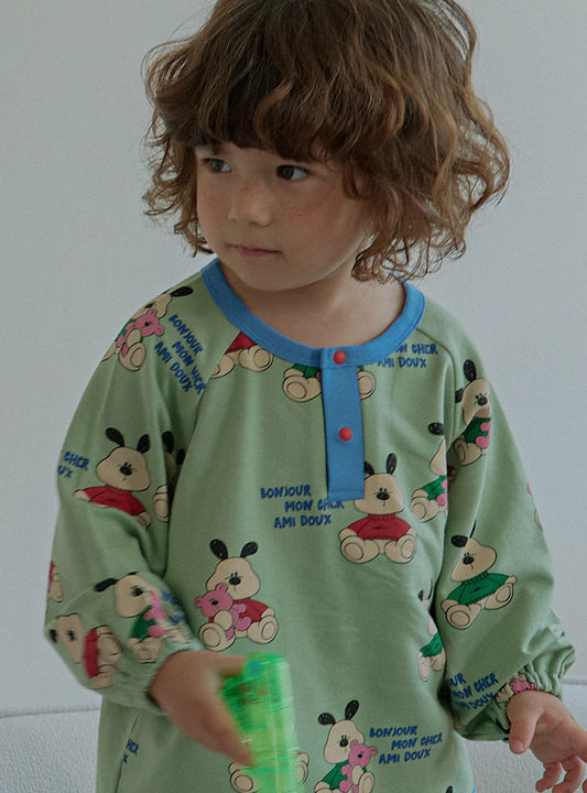 25FW 新款 室內服團購 (30/9截單) 無螢光長袖套裝(90-140) LS68