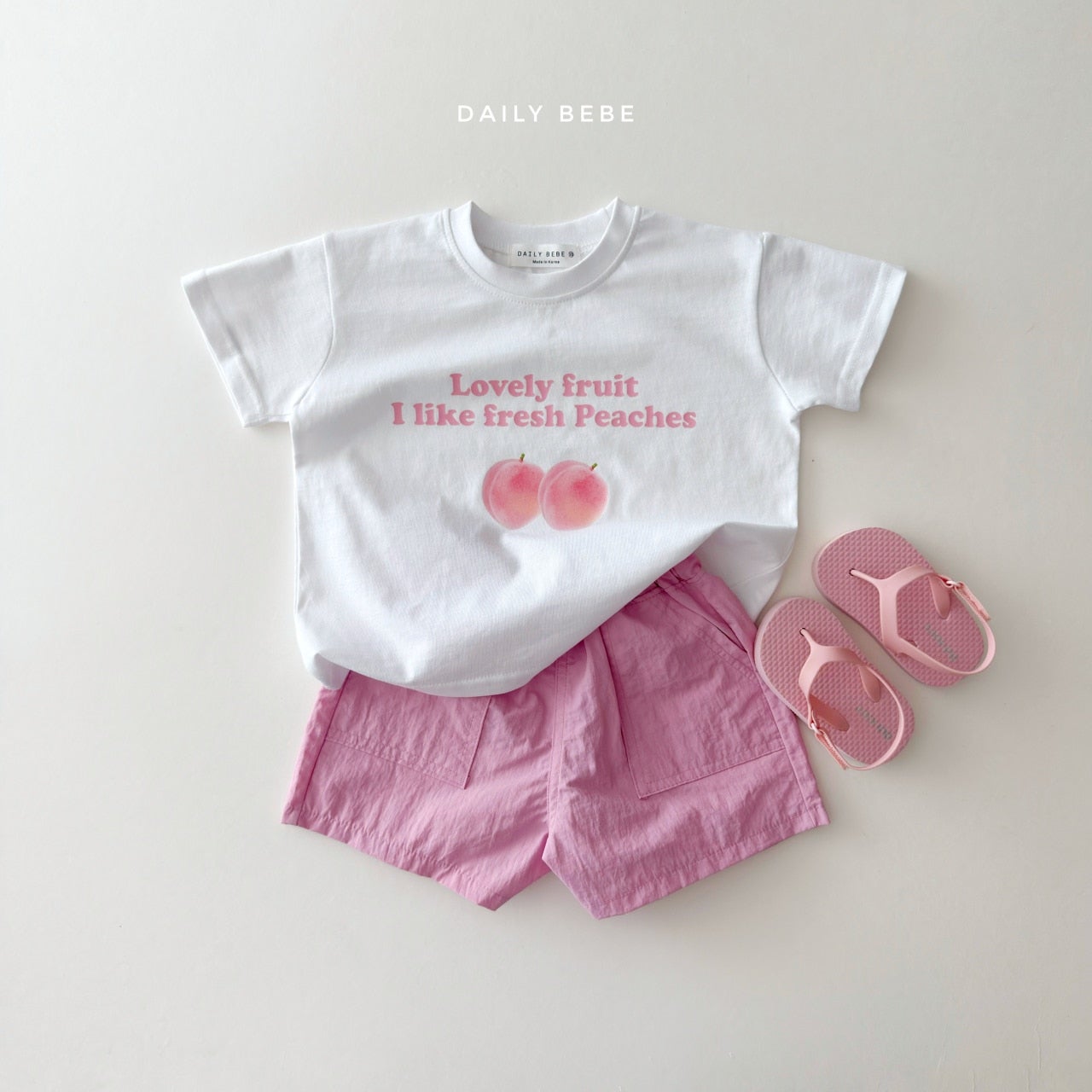 韓國童裝 26夏| DD22 Like Short Sleeve Tee (75-140cm)