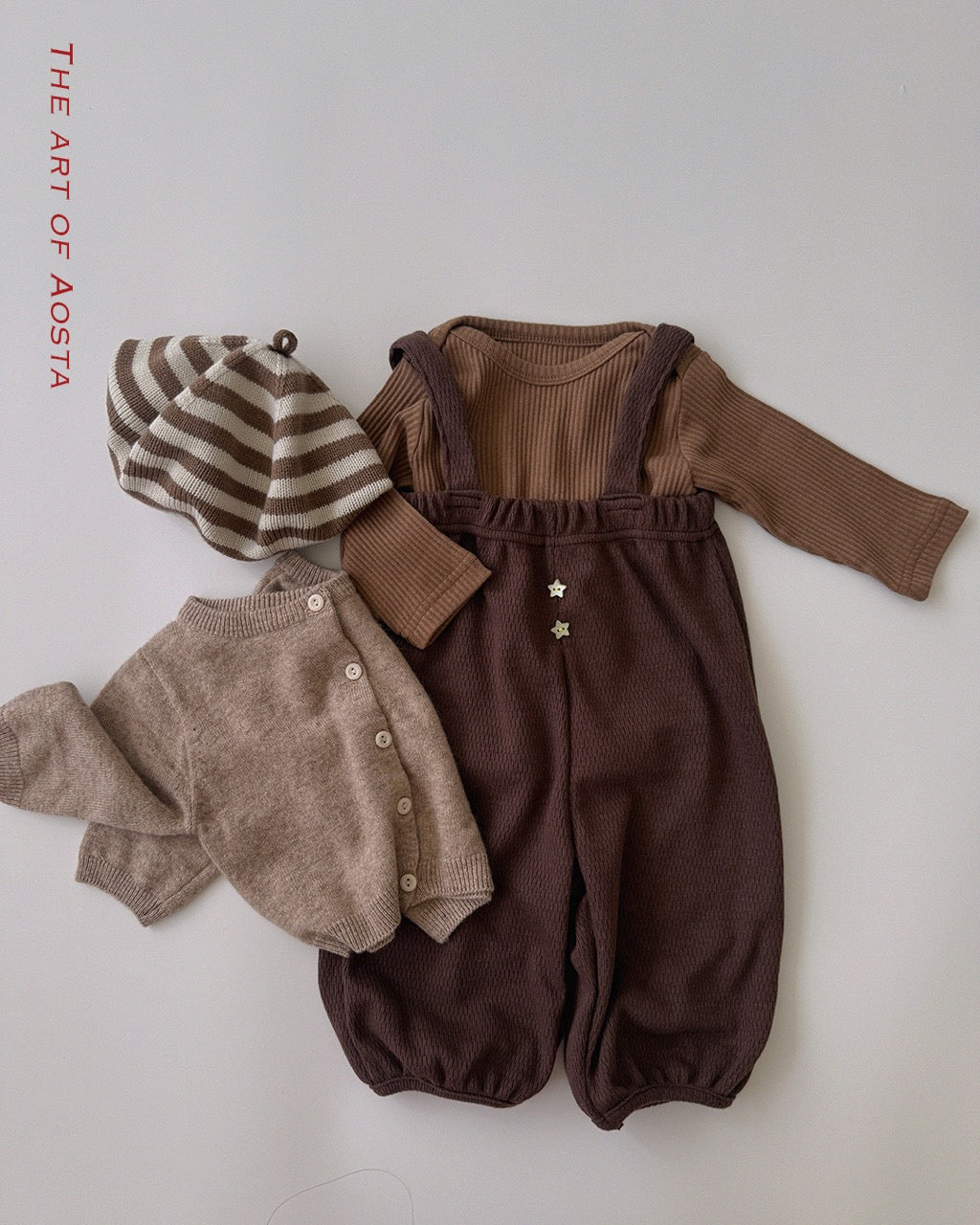 韓國童裝 26秋| AO06 Knit Cashmere Cardigan 外套 (70-110)