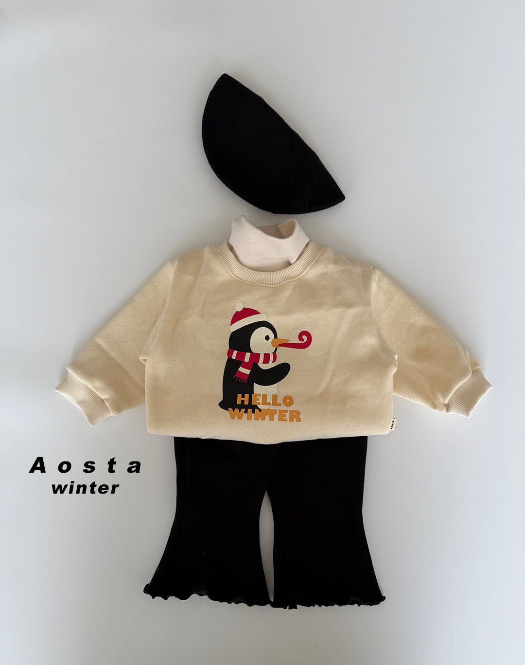 韓國童裝 25秋冬 | AO2568 Penguin MTM