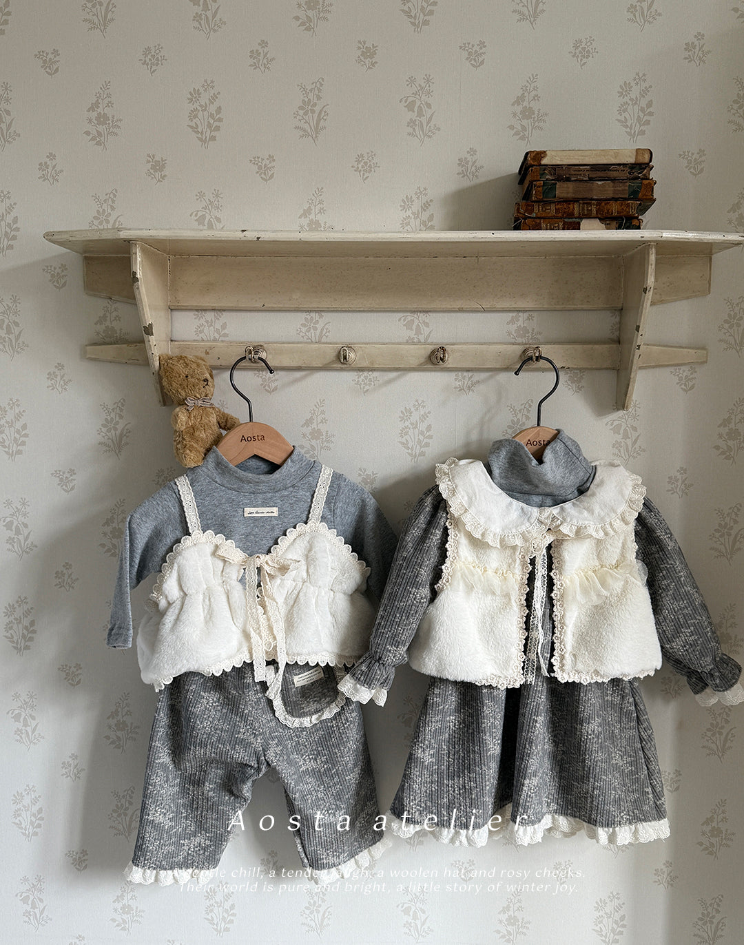 韓國童裝 25秋冬 | AO25426 Luna Dress