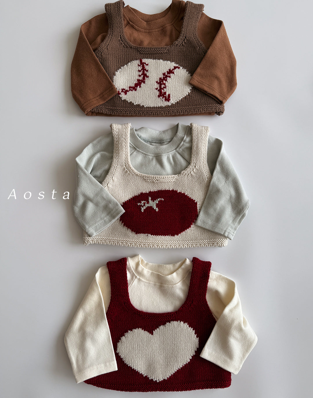 韓國童裝 25秋冬 | AO25451 Text Tee