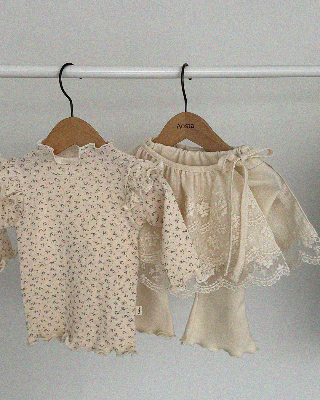 韓國童裝 26春 | AO26111 Lace Mu Skirt