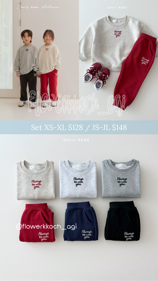 花花谷限定 25秋 | DB25307 Alway be with you set