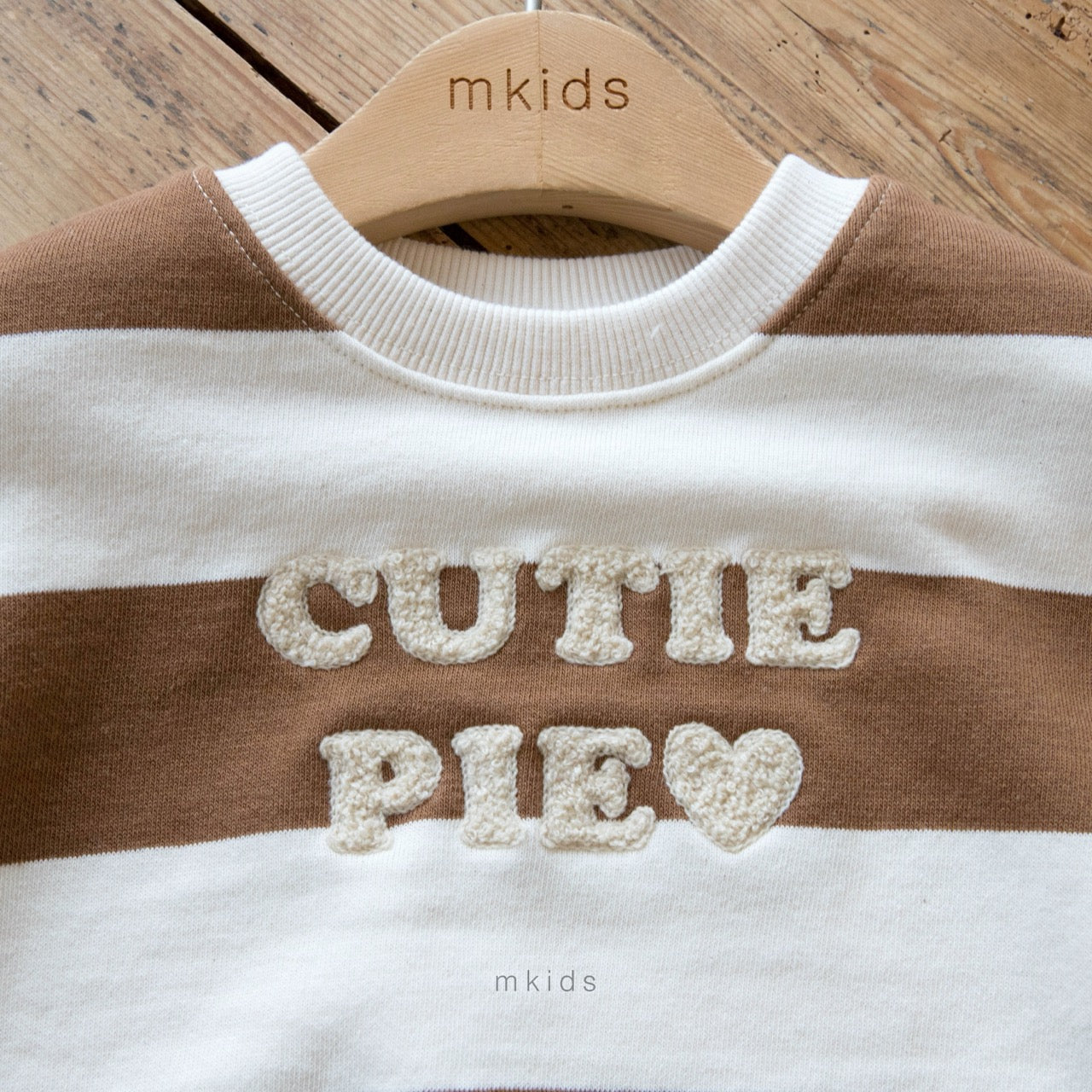 韓國童裝 25秋冬 | MD25462 Stripe MTM