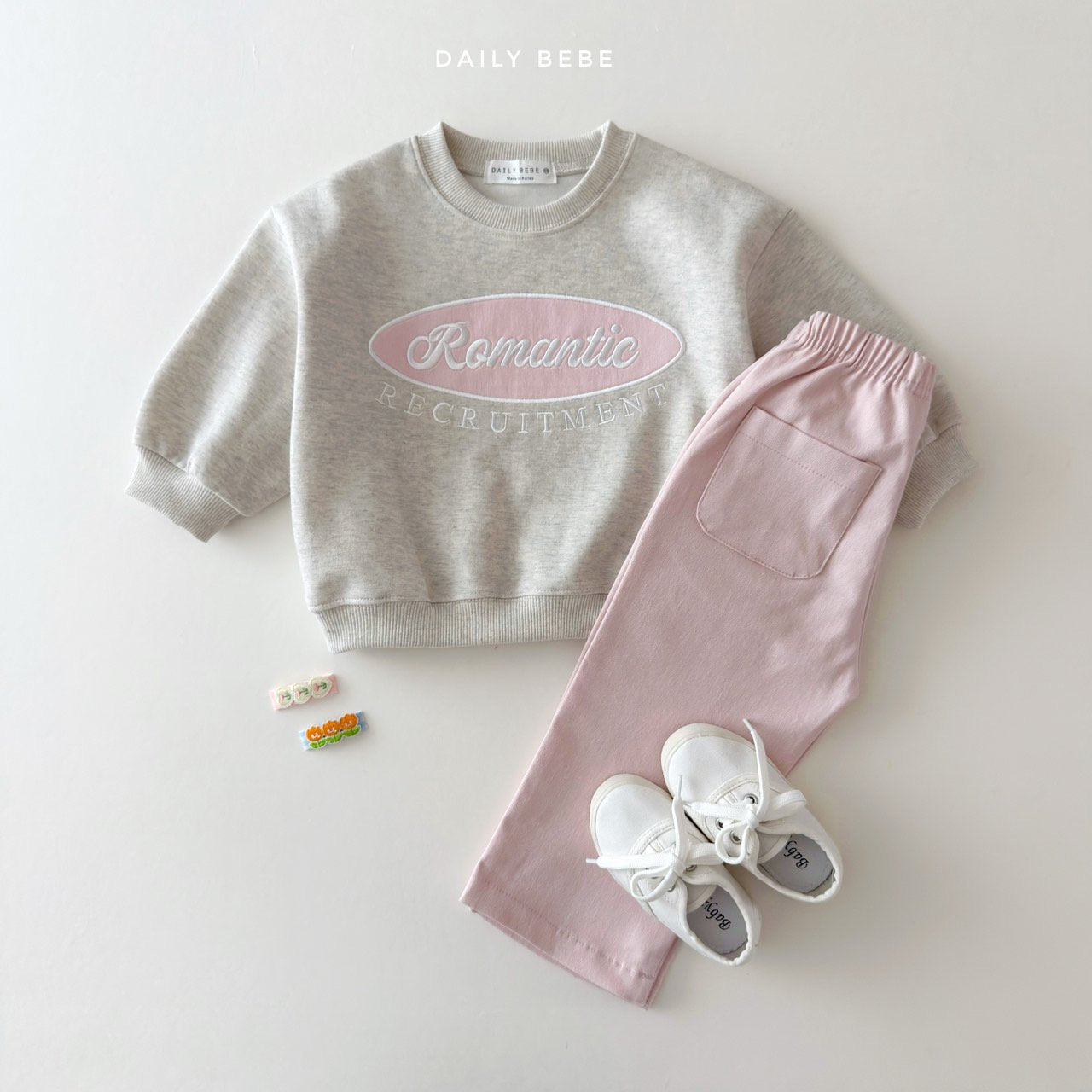 韓國童裝 26春 | DD34 彈性褲 (75~140cm)