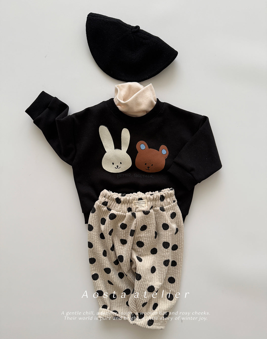 韓國童裝 25秋冬 | AO25427 Louis Pants