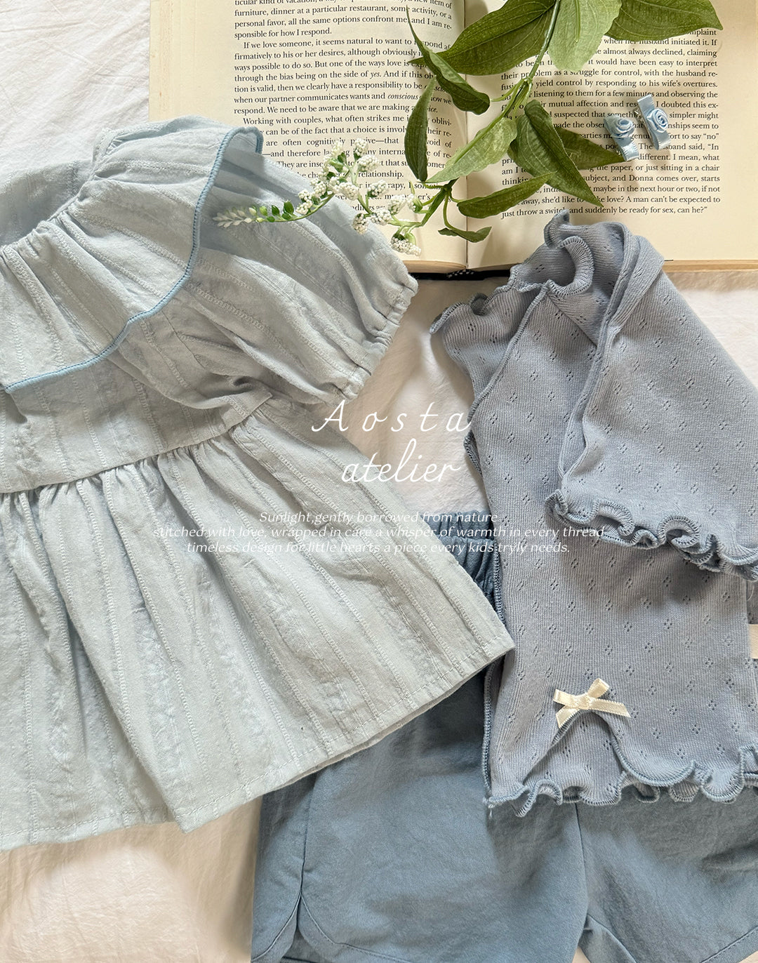 韓國童裝 25夏 | AO25201 CAMELLIA CARDIGAN