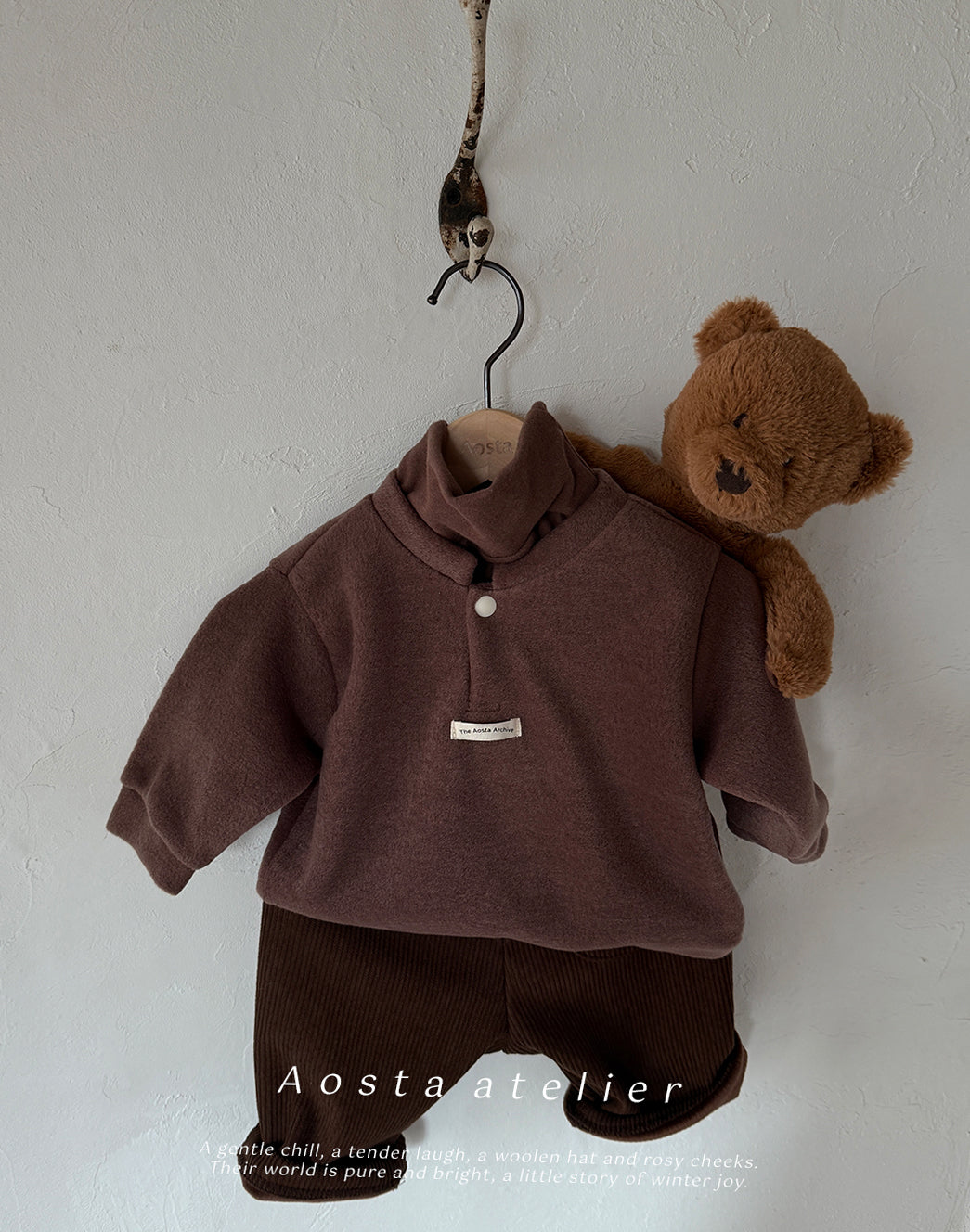 韓國童裝 25秋冬 | AO25401 Corduroy pants