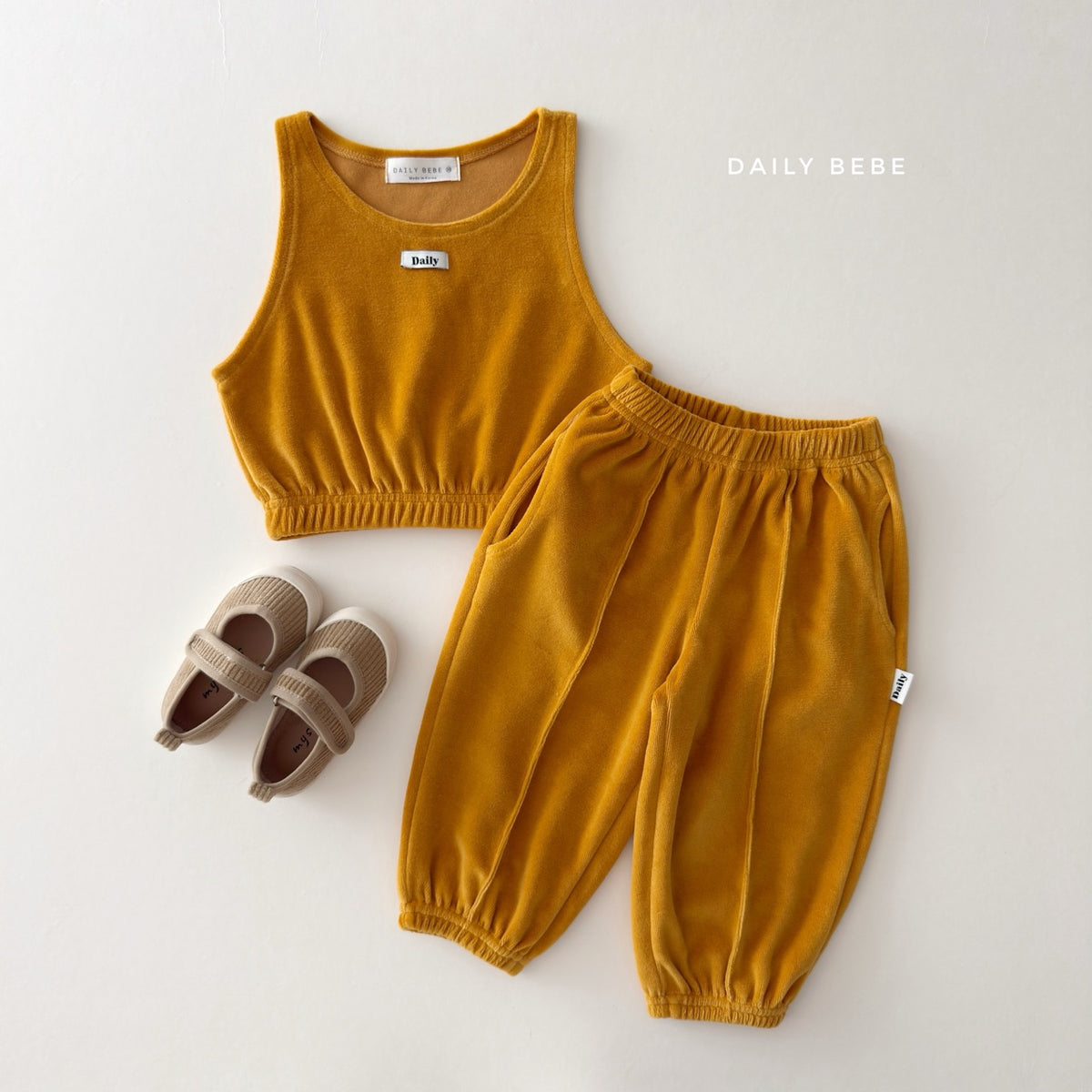 韓國童裝 26秋| DD03 Velour Set 套裝