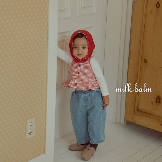 韓國童裝 26秋| MK10 Round Denim Pants 牛仔褲