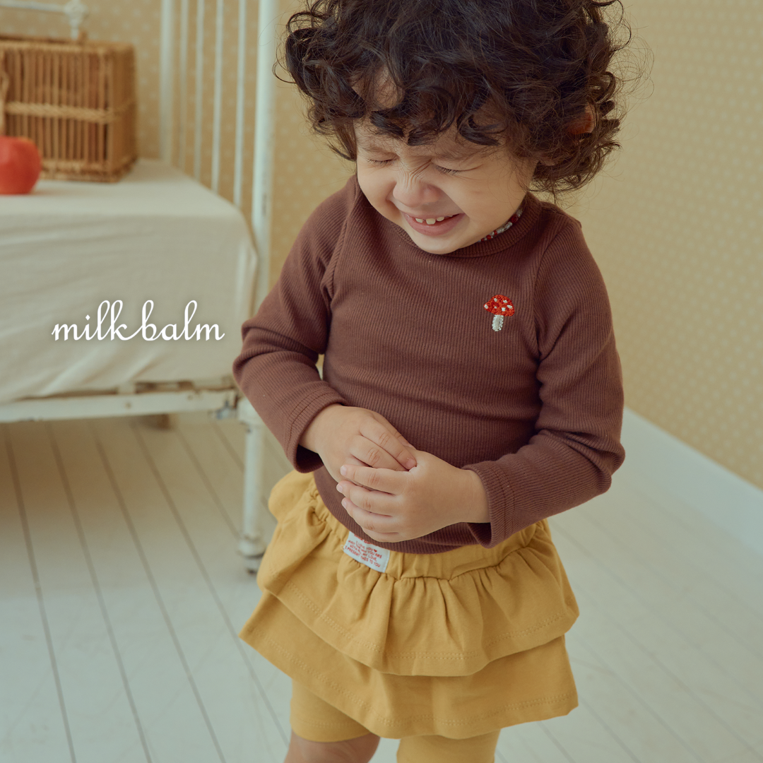 韓國童裝 26秋| MK11 Mushroom Tee 上衣