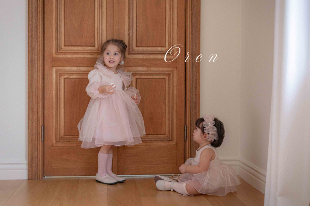 現貨▷ 韓國童裝 25秋 | OR25364 Charmant Cardigan + Suit / Kids OPS 2-set