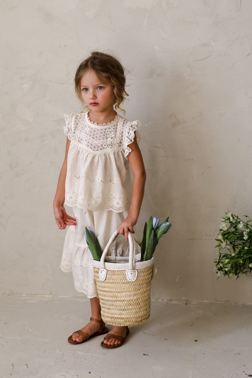 韓國童裝 26夏| FU28 Mio Blouse 米奧襯衫 (90-140cm)