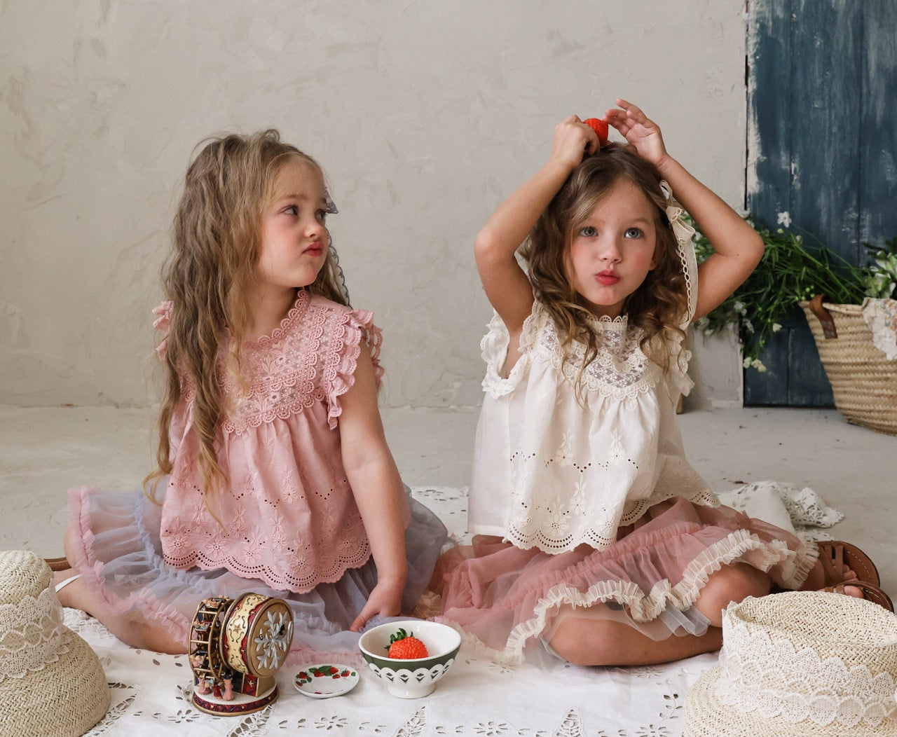 韓國童裝 26夏| FU28 Mio Blouse 米奧襯衫 (90-140cm)