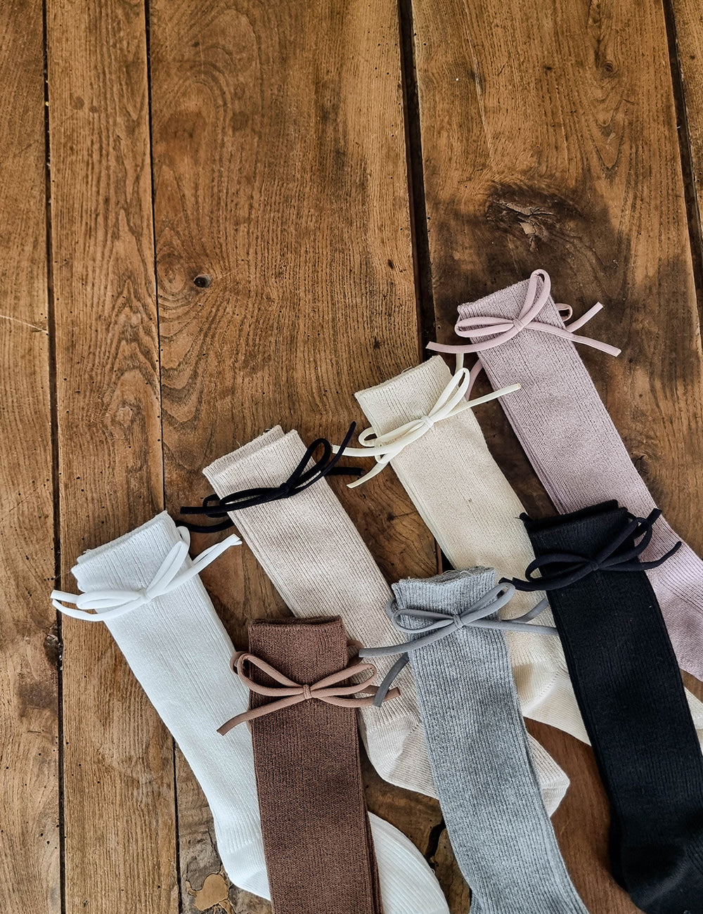 現貨▷ 韓國童裝 童襪 Ribbon Socks ($100/2)