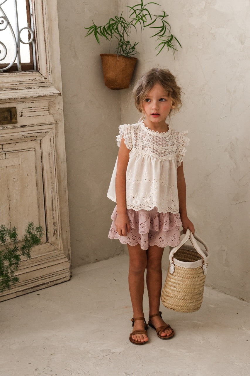 韓國童裝 26夏| FU28 Mio Blouse 米奧襯衫 (90-140cm)