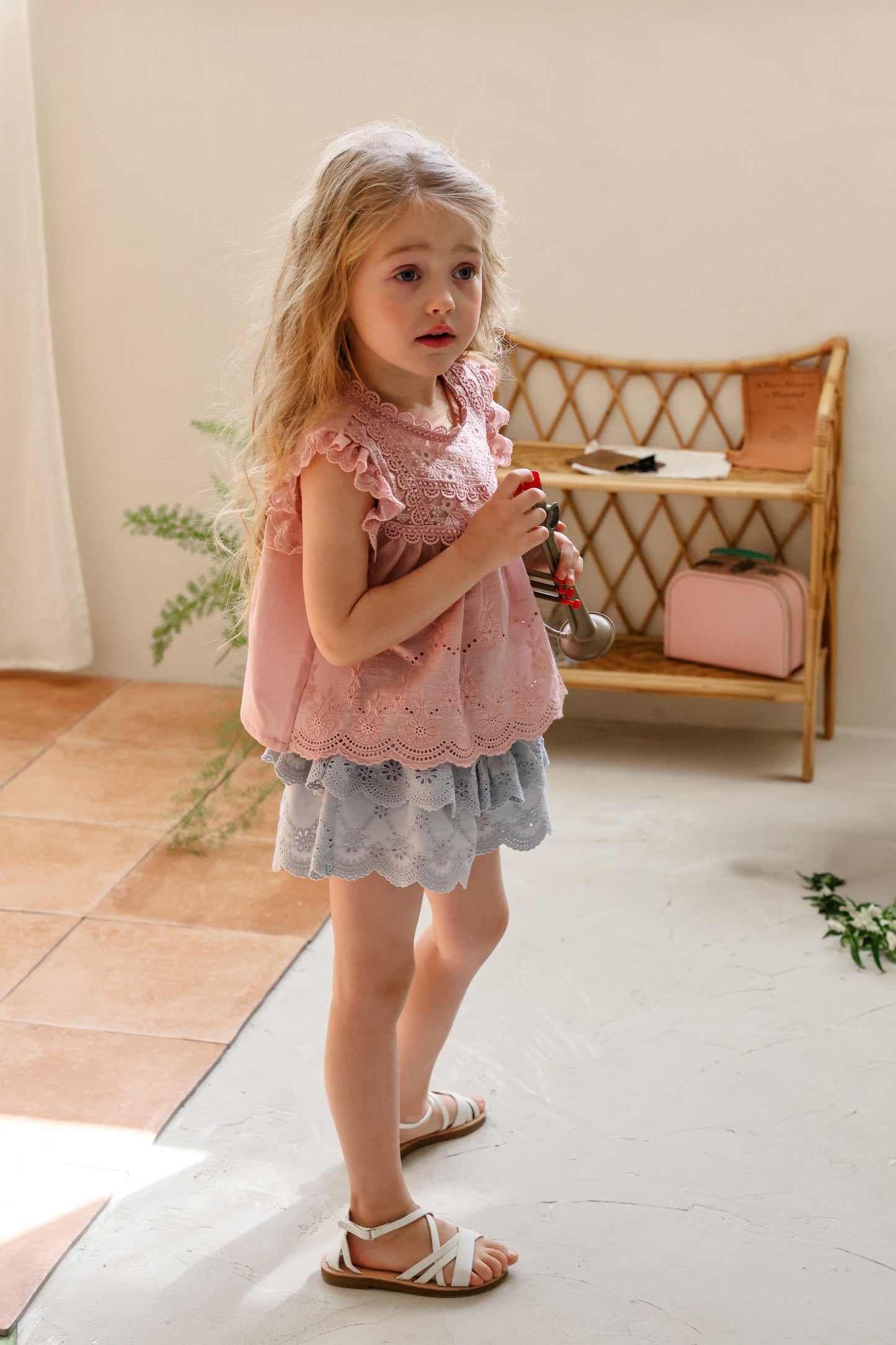 韓國童裝 26夏| FU28 Mio Blouse 米奧襯衫 (90-140cm)