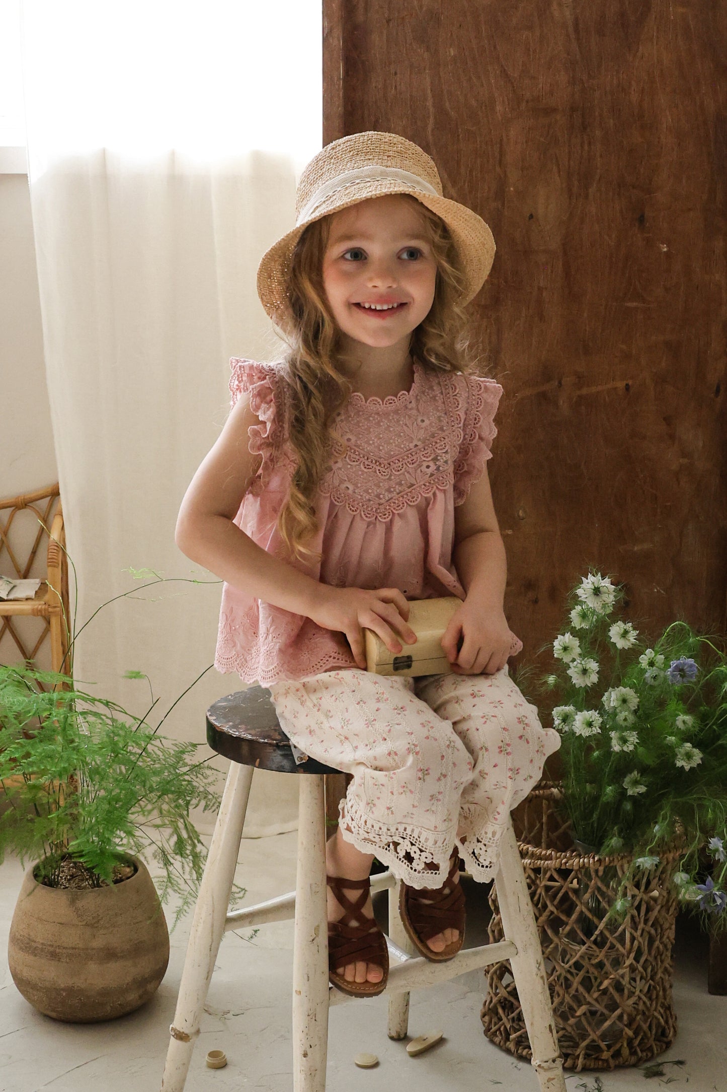 韓國童裝 26夏| FU28 Mio Blouse 米奧襯衫 (90-140cm)