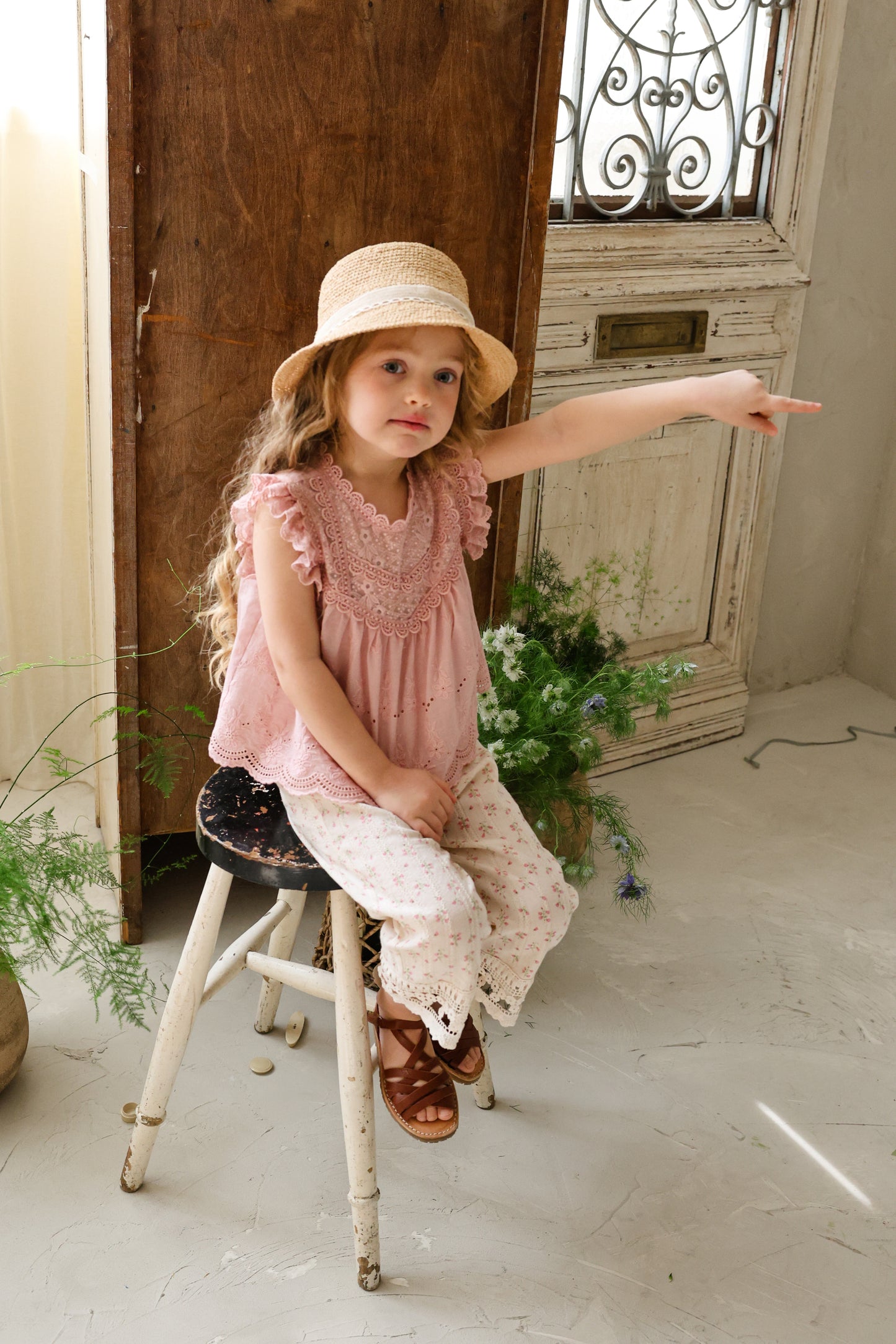 韓國童裝 26夏| FU28 Mio Blouse 米奧襯衫 (90-140cm)