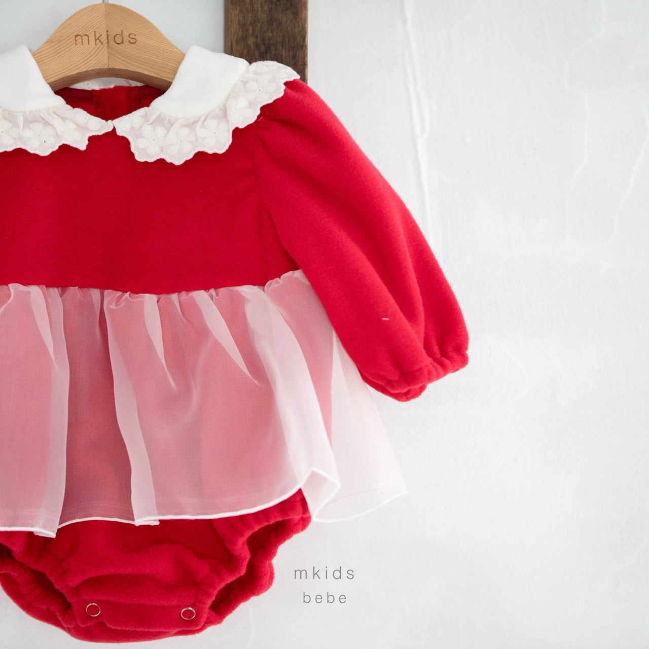 韓國童裝 25秋冬 | MD25409 Christmas Baby Suit
