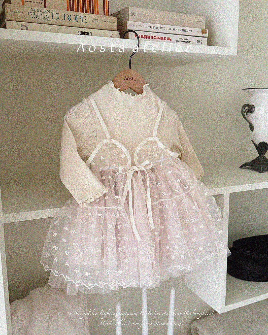 韓國童裝 26秋| AO02 Camellia Dress 連身裙 (70-110)