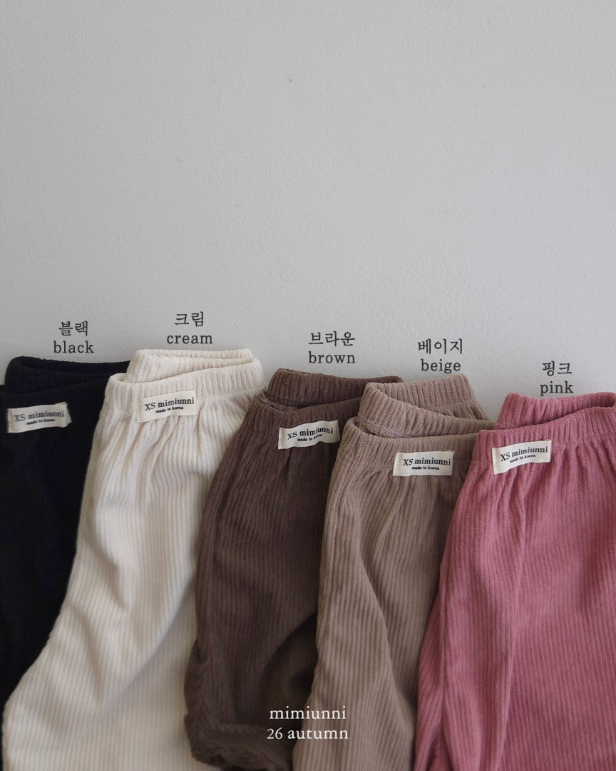 26FW| 必買 1+1  Autumn Corduroy Pants \\2件同款只需要1件價錢//