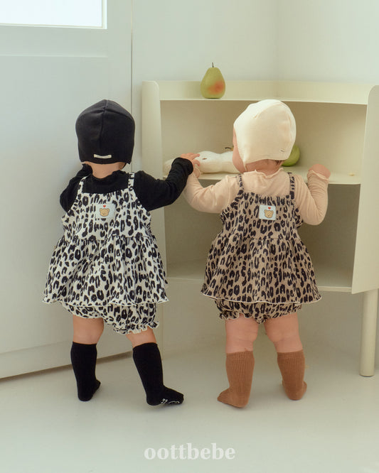 韓國童裝 | OT25348 Roar! Baby Top and Bottom set