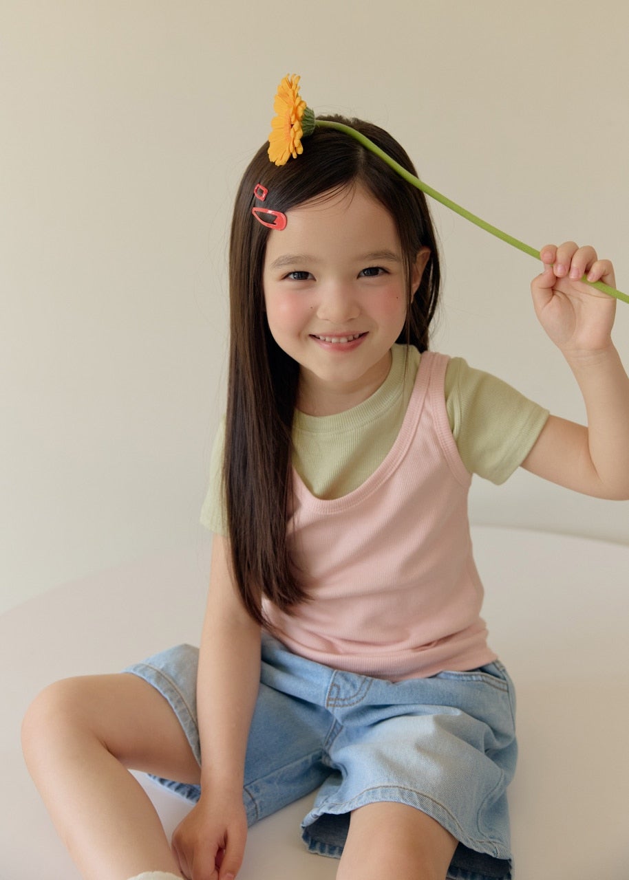 韓國童裝 26夏| DD15 Soft Sleeveless (75-140cm)