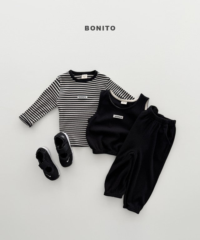 韓國童裝 26秋| BT53 Series Ribbed Tee 上衣 (80-140)