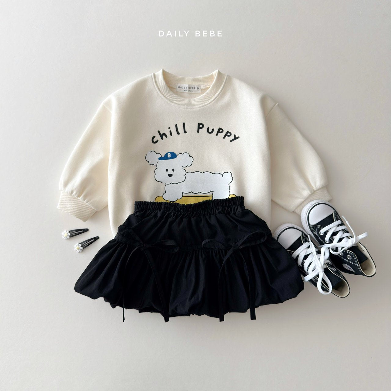 韓國童裝 26春 | DD19 狗狗衛衣 (75~140cm)