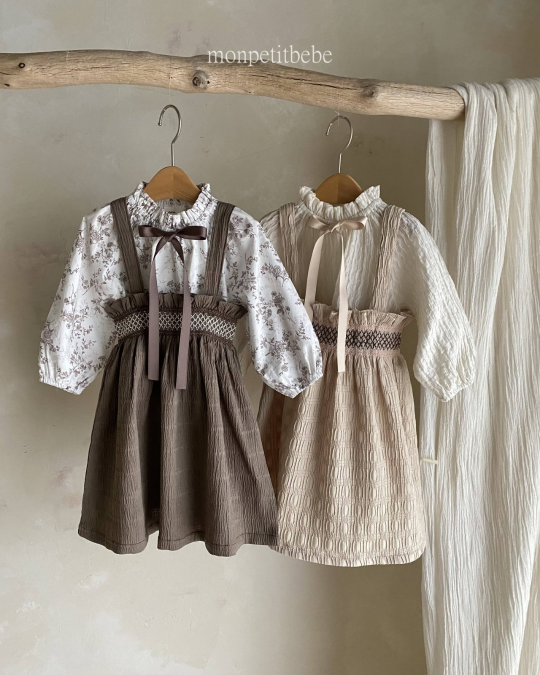 韓國童裝 25春 | MP25106 miel smoke dress