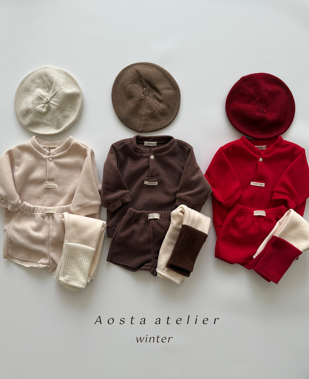 韓國童裝 25秋冬 | AO25444 Winter Sweatshirt