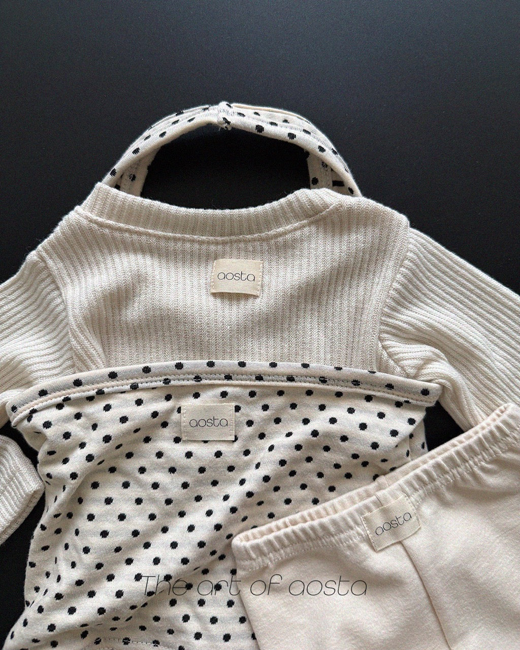韓國童裝 26秋| AO52 Choco Chip Halter Neck 背心 (70-110)