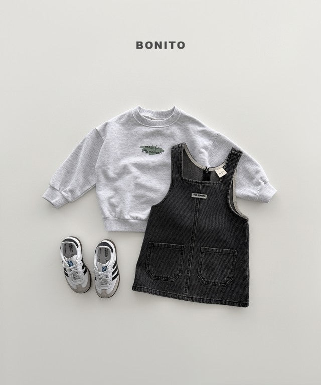 韓國童裝 26秋| BT40 Denim Overall Dress 連身裙 (80-140)